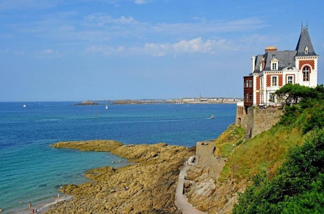Homard & Fox, Le Feart, Studio Avec Coin Terrasse & Barbecue Dinard Exteriér fotografie